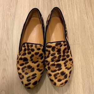 J. Crew Leopard Print Loafers